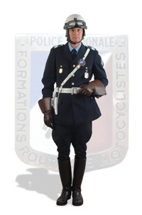 Motocycliste CRS